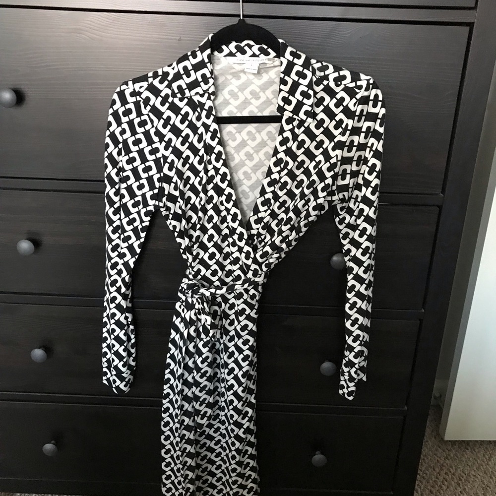 DVF wrap dress